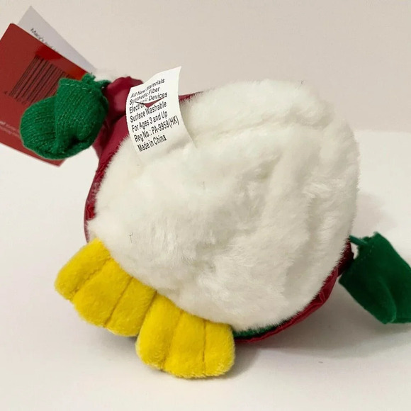 2008 Macys Aflac Plush Duck Talking Collectible Plush Duck Christmas Holiday - Picture 9 of 15